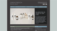 Desktop Screenshot of orentreich.com